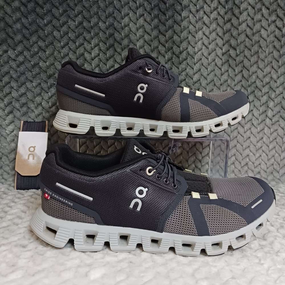 On Cloud 5 Rock Black Women's Walking Running Sneakers Shoes Size 8.5